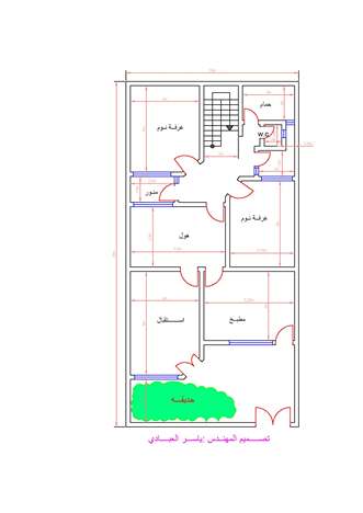 خرائط دور سكنية عراقية 200 متر - معاينة و تحميل بصيغة PDF 