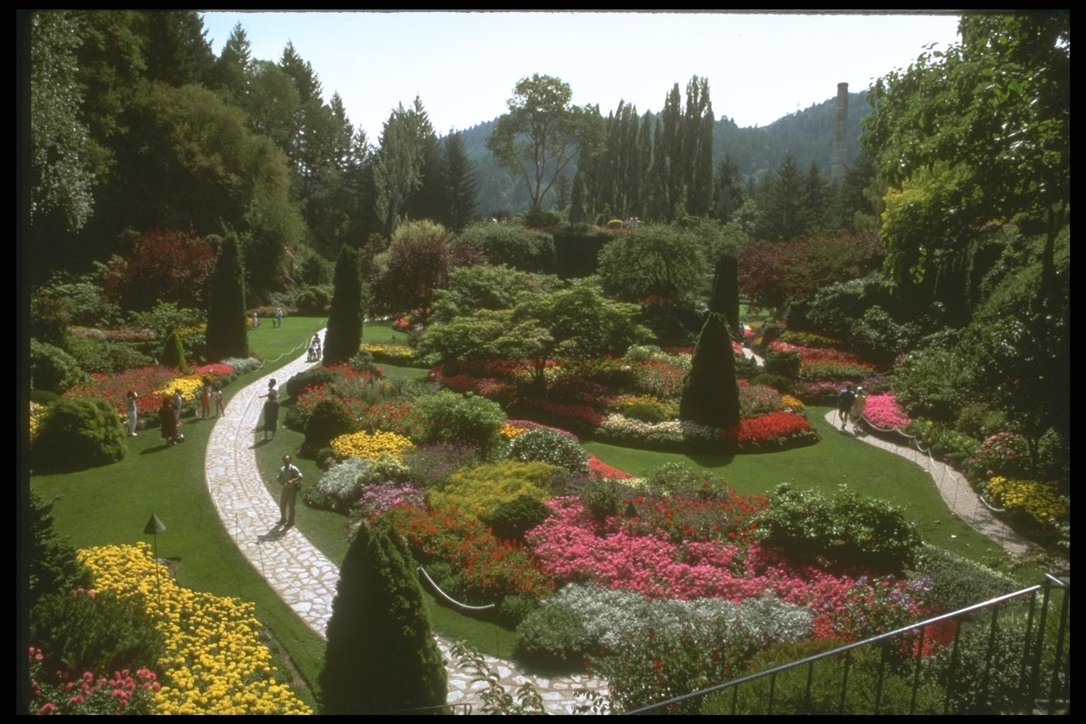 Ст сады. Ландшафт рынка. Very beautiful Park.