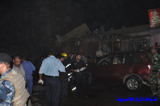 تقرير مصور عن انفجار السيارة المفخخة قرب هيئة اعمار ذي قار ليوم 10-8
