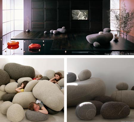 ديكور حديث - صفحة 60 Rock-pillows