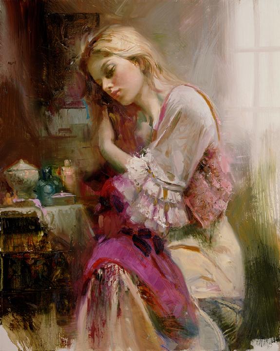 لوحات الأنوثة و الجمال ~  1177.pino-daeni-figurative-paintings