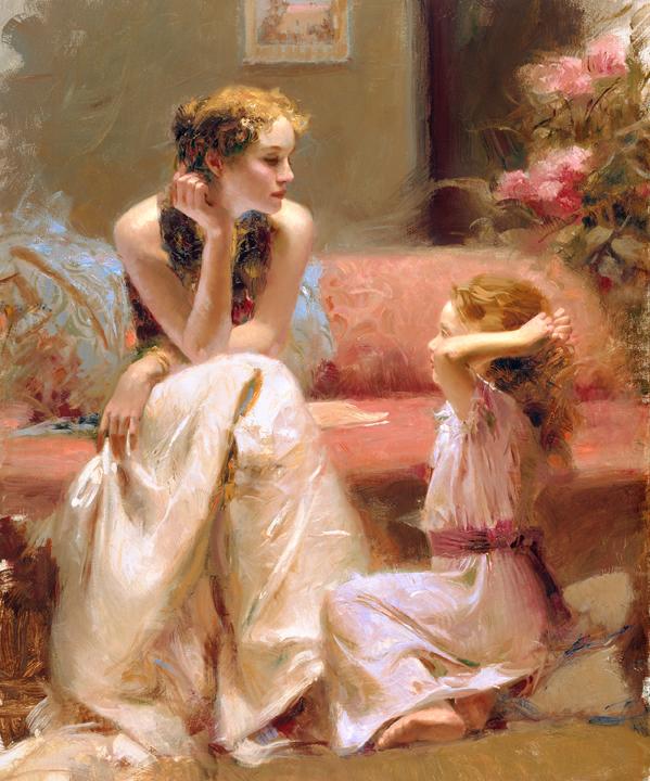 لوحات الأنوثة و الجمال ~  1177.pino-daeni-painting