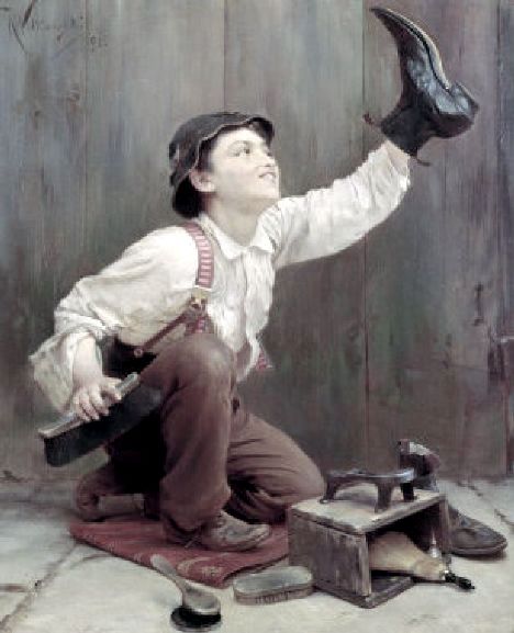  ◦˚ღ ســـجل حضــورك بــلوحه فنية ღ˚◦ - صفحة 71 63248.shoeshine-boy