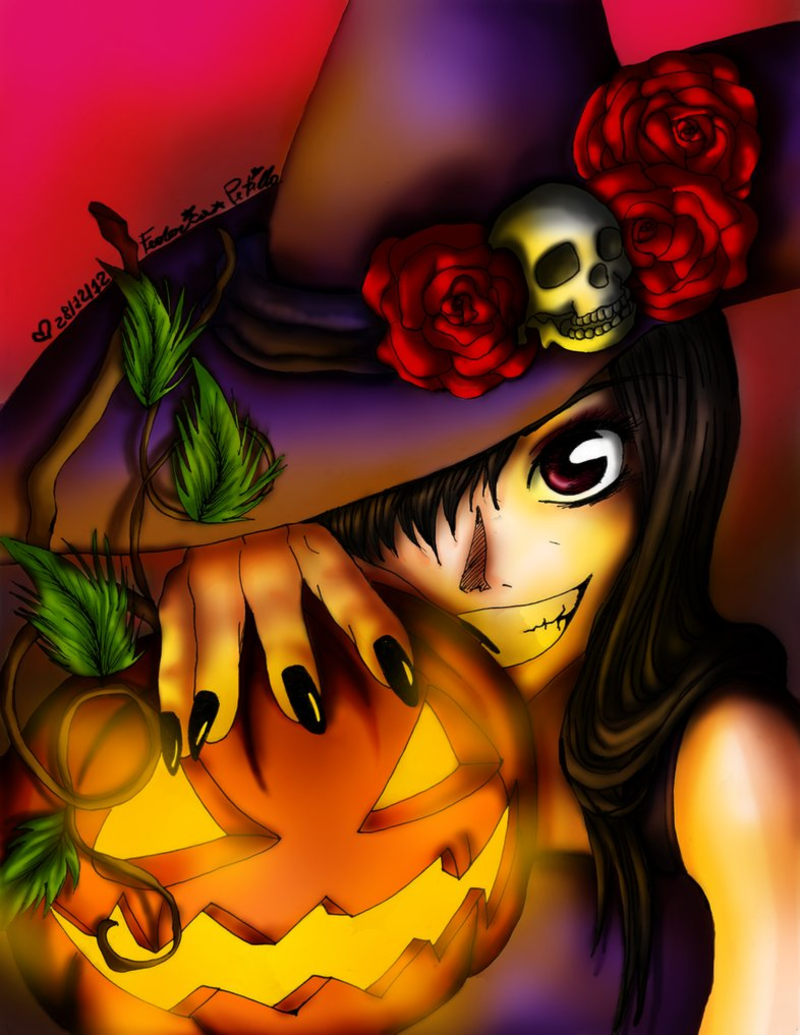 انمى متحرك .. - صفحة 69 86430.happy_halloween___colored__by_conzy94-d5po6aw