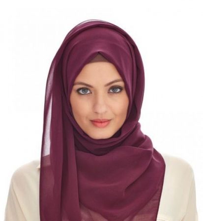  طرق لف الحجاب الشيفون  85190.sor-lfat-trh-1-413x450