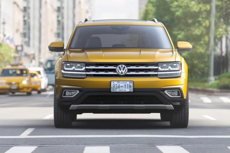 فولكس فاجن تكشف الستار عن أطلس إس يو في 2018 الجديدة صور ومواصفات Volkswagen Atlas  49970.db2016au00888-768x512