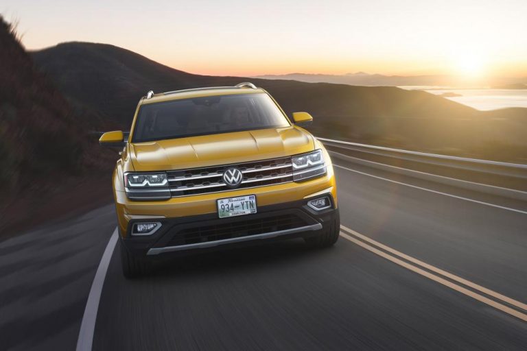 فولكس فاجن تكشف الستار عن أطلس إس يو في 2018 الجديدة صور ومواصفات Volkswagen Atlas  49970.db2016au00889-768x512