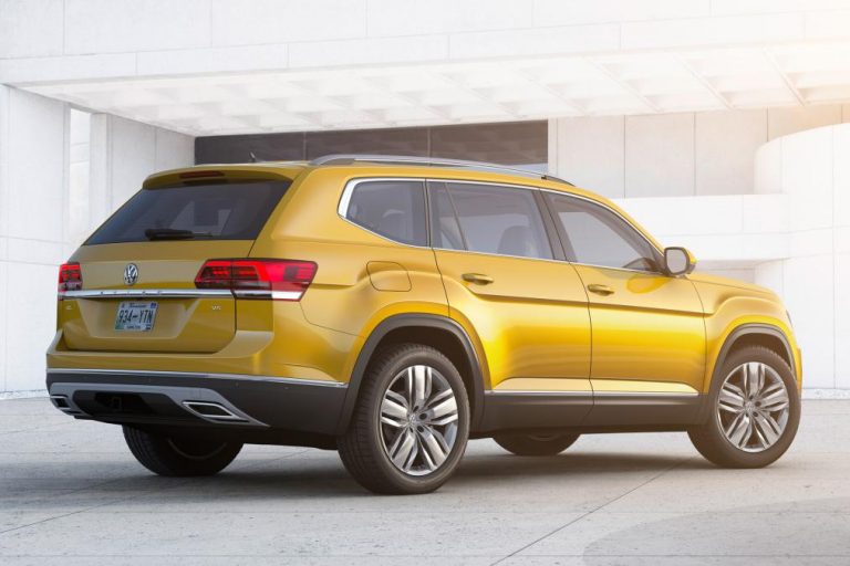 فولكس فاجن تكشف الستار عن أطلس إس يو في 2018 الجديدة صور ومواصفات Volkswagen Atlas  49970.db2016au00893-768x512