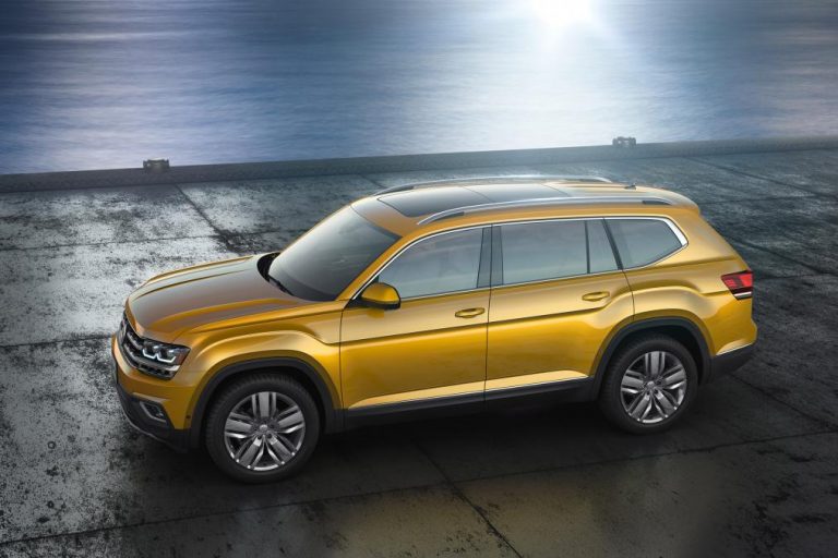 فولكس فاجن تكشف الستار عن أطلس إس يو في 2018 الجديدة صور ومواصفات Volkswagen Atlas  49970.db2016au00899-768x512