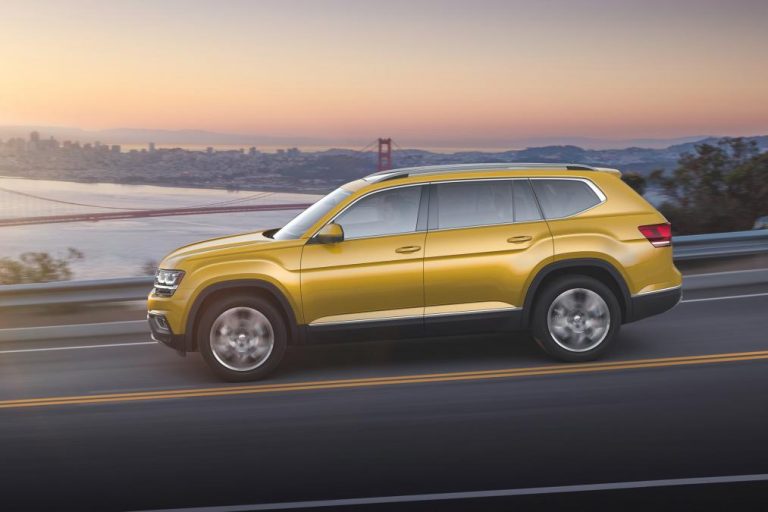 فولكس فاجن تكشف الستار عن أطلس إس يو في 2018 الجديدة صور ومواصفات Volkswagen Atlas  49970.db2016au00901-768x512