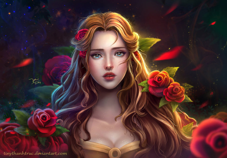 انمى .. - صفحة 96 94951.disney_princess_belle___beauty_and_the_beast_by_ti