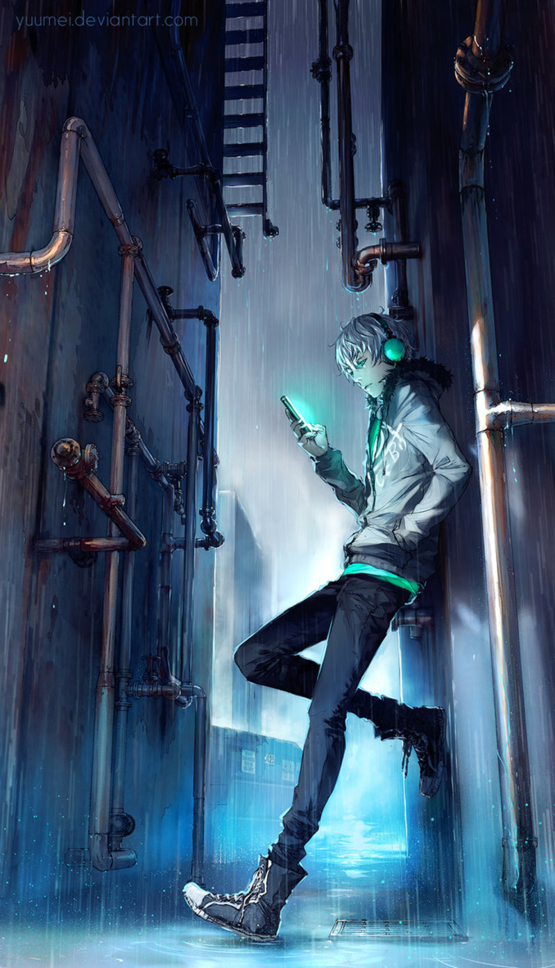 انمى .. - صفحة 59 94951.under_rain_by_yuumei-d8odvrg