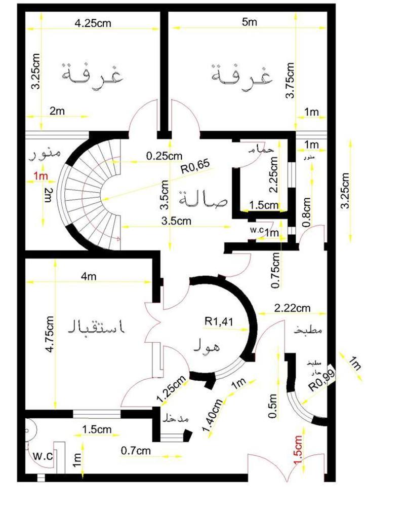 خرائط منازل 150 متر منتديات درر العراق