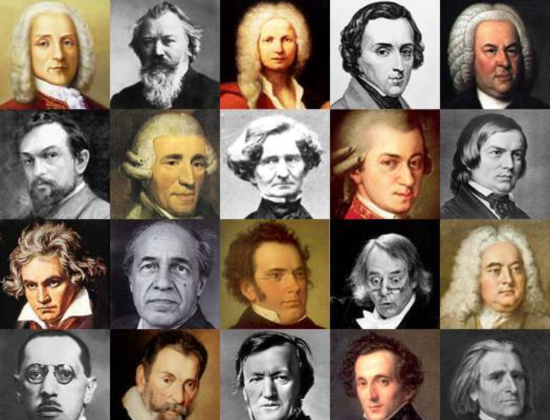 Знаменитые музыканты 19 века. Великие композиторы 18-19 века. Композиторы классики. Выдающиеся зарубежные композиторы. Великие композиторы классической.