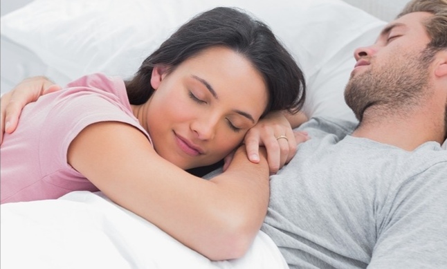 wife sleep husbend sex